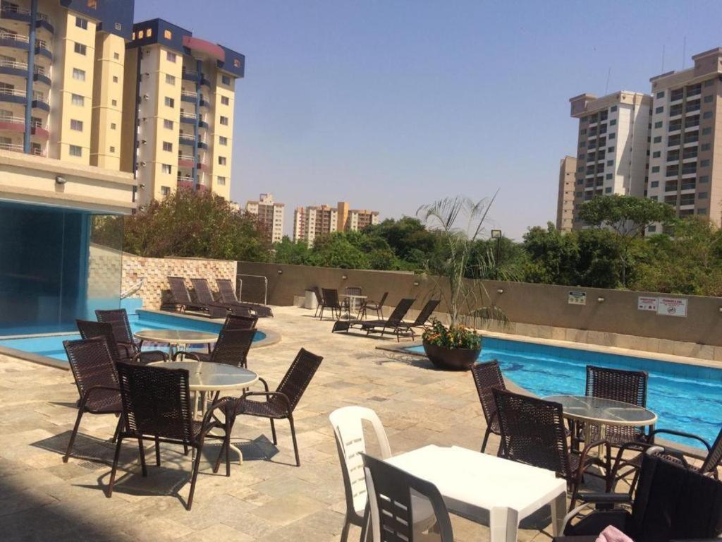 Flat 111 Mont Blanc Caldas Novas Leia Atentamente O Anuncio Dış mekan fotoğraf